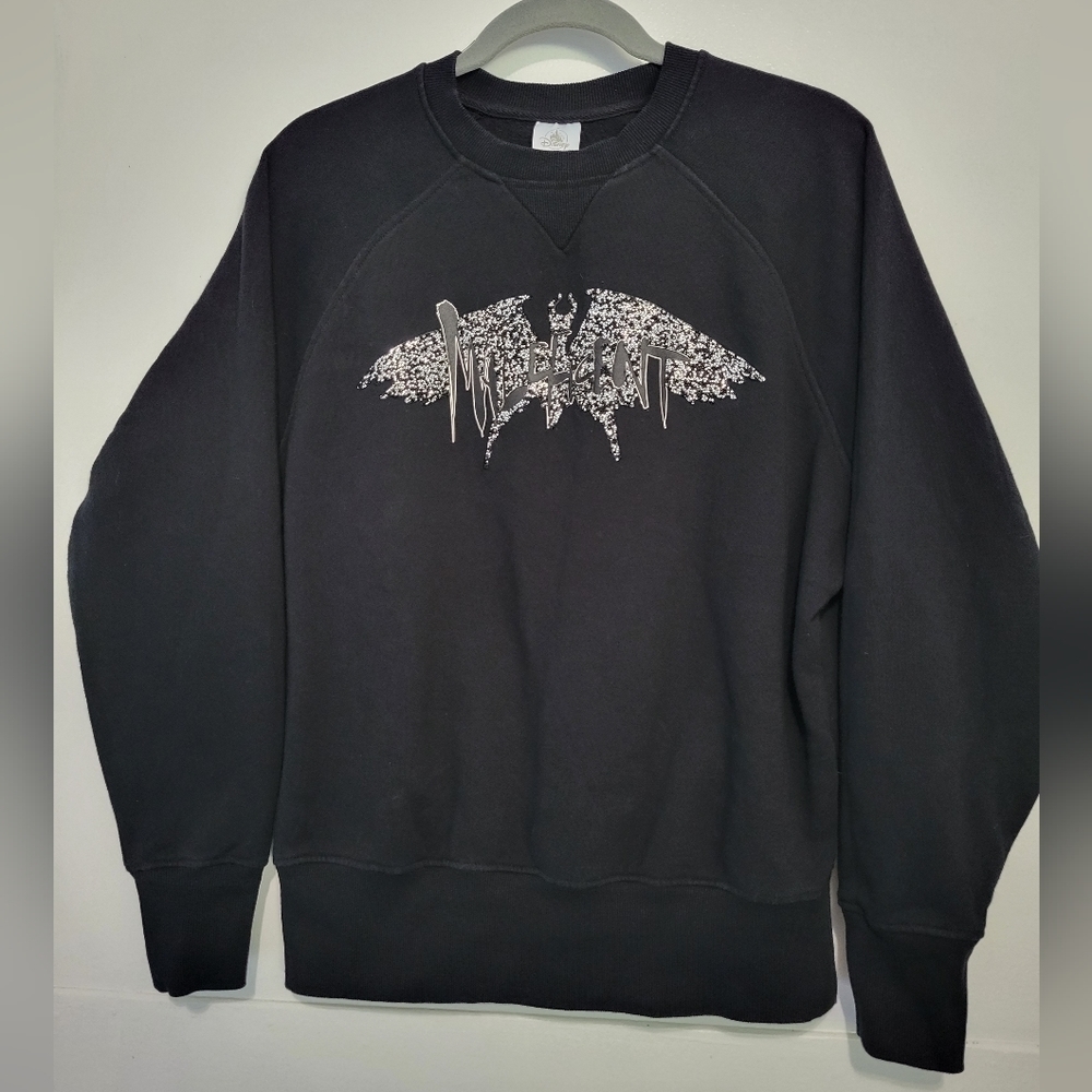 Maleficent Crewneck Sweatshirt in Black Size Small